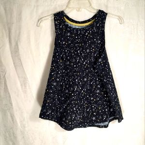 Secret Treasures black celestial pajama top women's L   #551